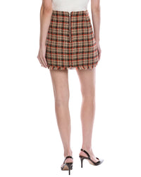 Walter Baker Reba Wool-Blend Skirt