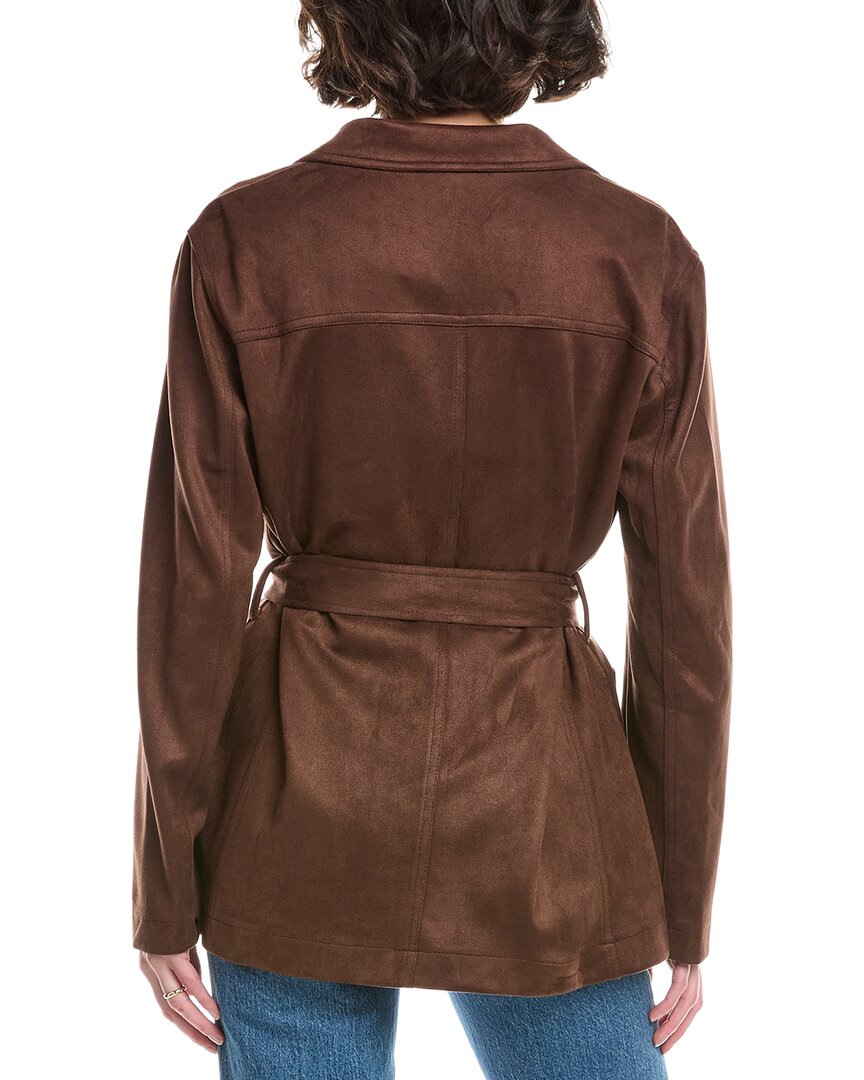 Lyra & Co Microsuede Coat