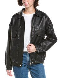 Lyra & Co Vegan Leather Jacket