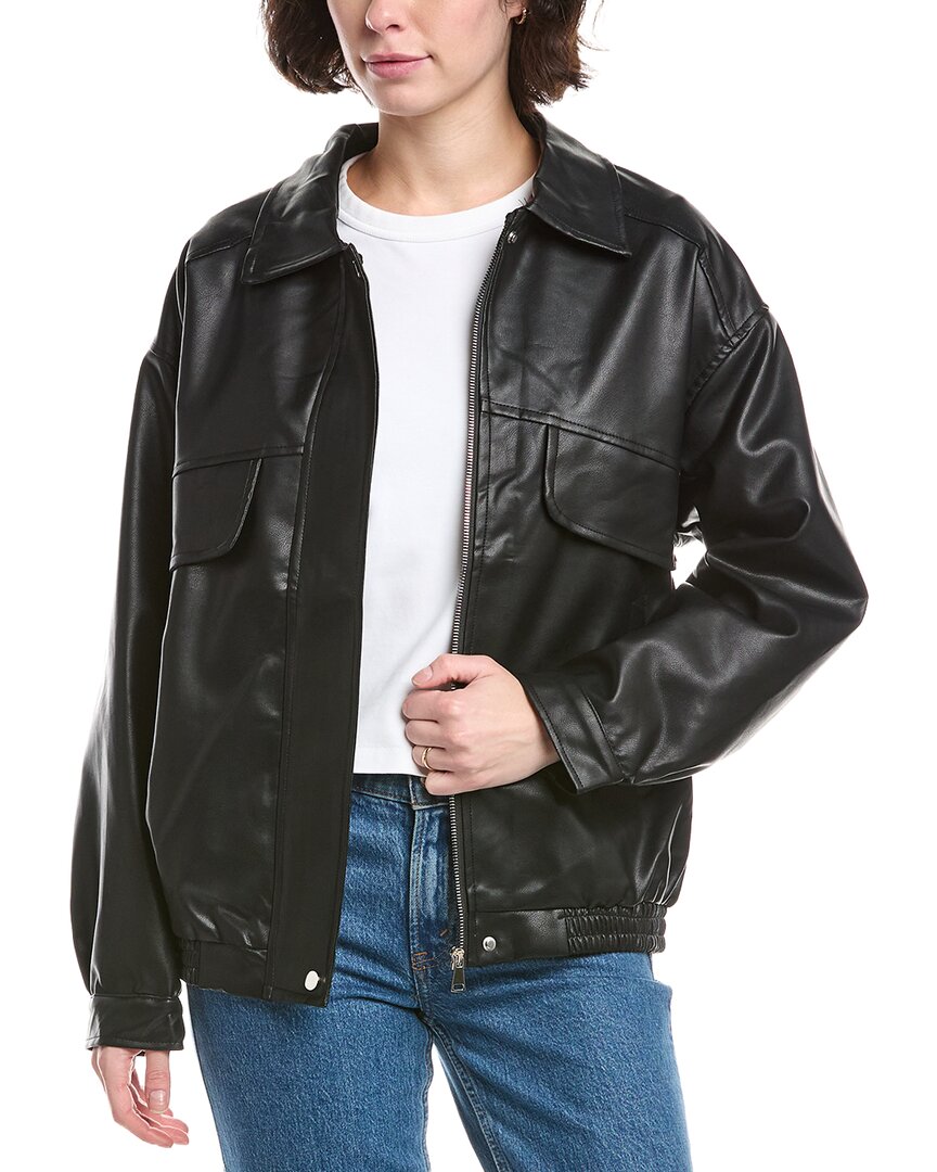 Lyra & Co Vegan Leather Jacket