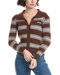 Lyra & Co Stripe Cardigan