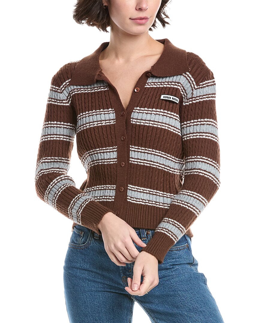 Lyra & Co Stripe Cardigan