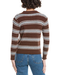 Lyra & Co Stripe Cardigan
