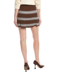 Lyra & Co Knit Mini Skirt
