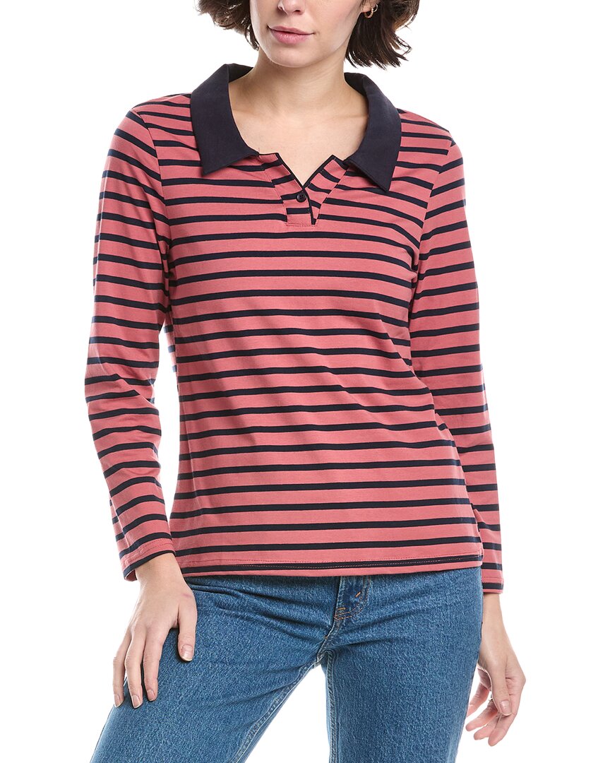 Lyra & Co Stripe Polo Shirt