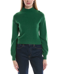 Philosophy Balloon Sleeve Cashmere Sweater