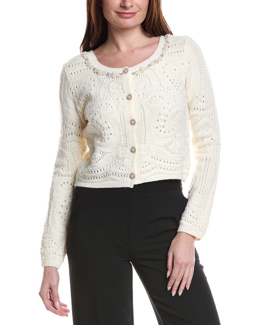 Anna Kay Sandras Wool-Blend Cardigan