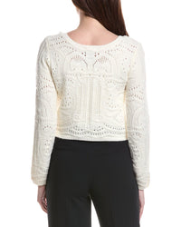 Anna Kay Sandras Wool-Blend Cardigan