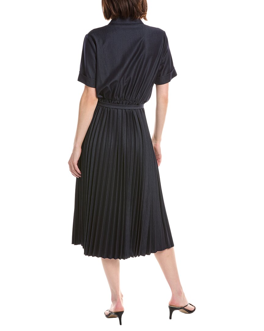 T Tahari T Tahari Pleated Midi Dress