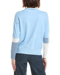 T Tahari Modern Colorblock Pullover