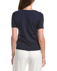 T Tahari T Tahari Bow Embellished Pullover