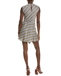 A.L.C. Dion Linen-Blend Mini Dress