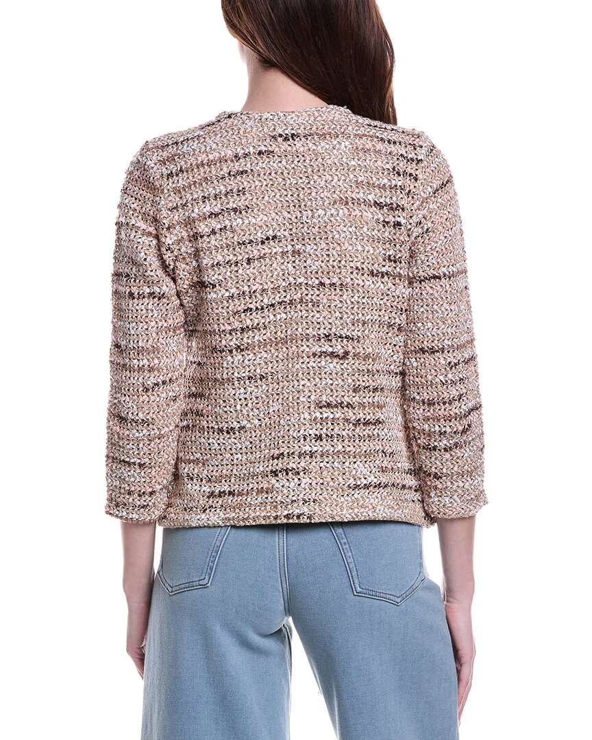 Nic+Zoe Tonal Mix Knit Jacket