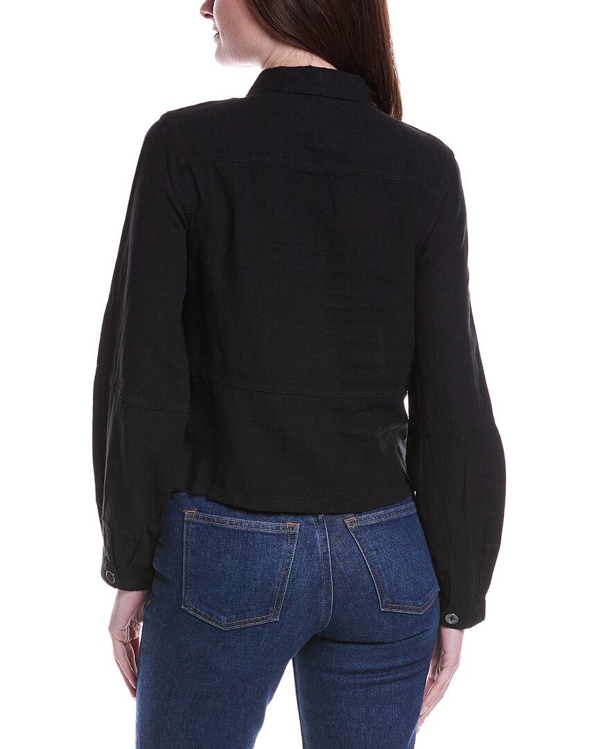 Nic+Zoe Rumba Linen-Blend Pocket Jacket