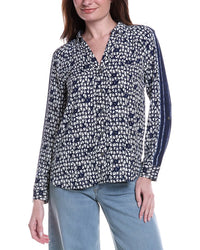 Nic+Zoe Etched Angles Shirt