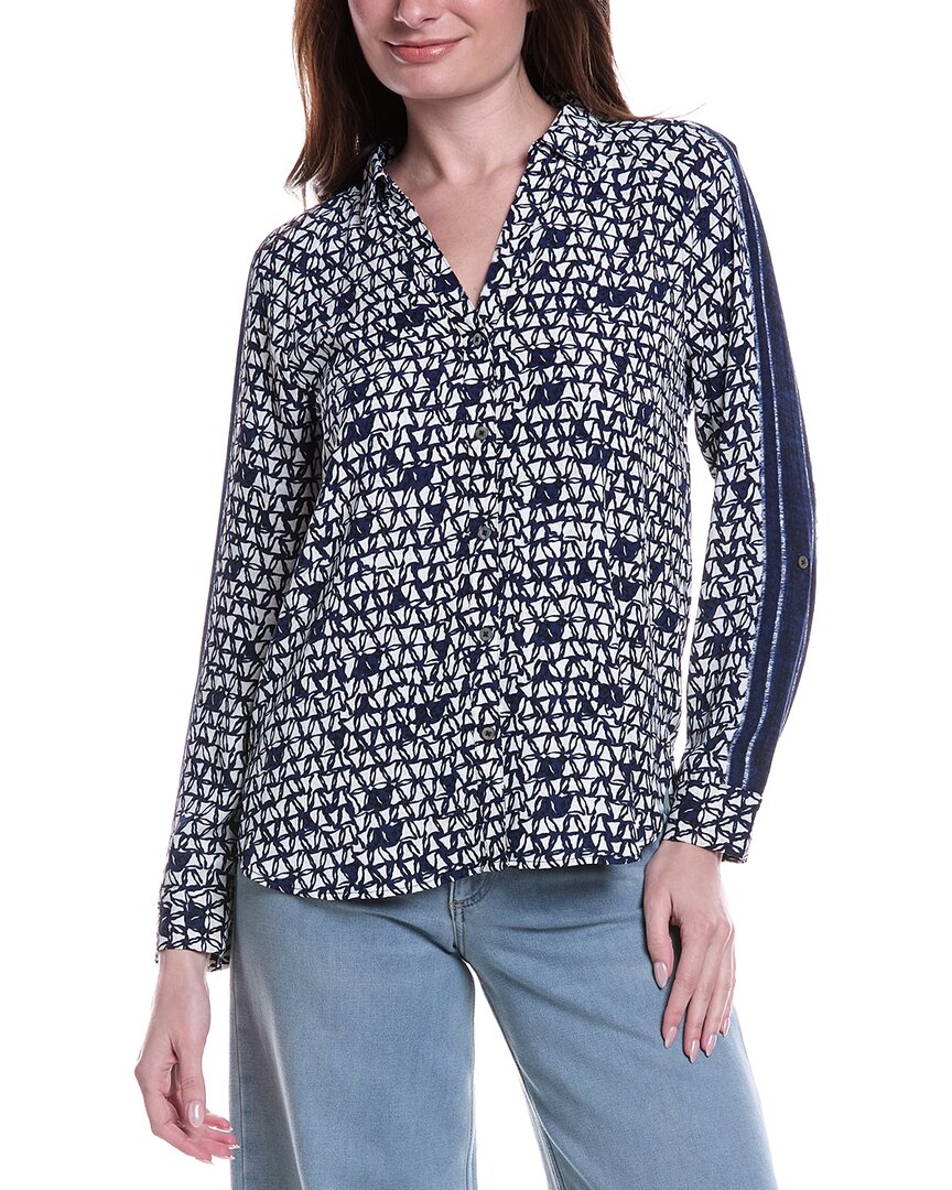 Nic+Zoe Etched Angles Shirt