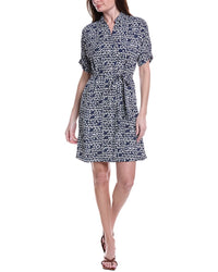 Nic+Zoe Etched Angles Devon Mini Dress