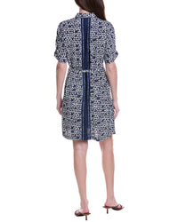 Nic+Zoe Etched Angles Devon Mini Dress