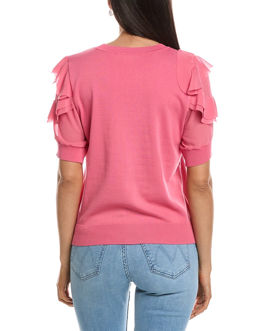 Nanette Nanette Lepore Ruffle Sleeve Top