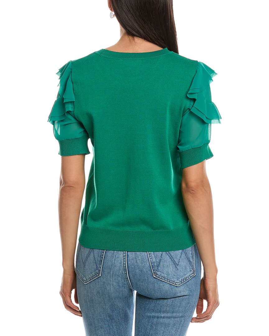 Nanette Nanette Lepore Ruffle Sleeve Top