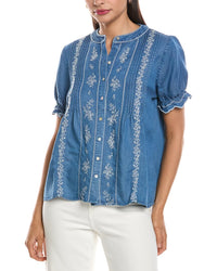 Nanette Nanette Lepore Short Sleeve Blouse