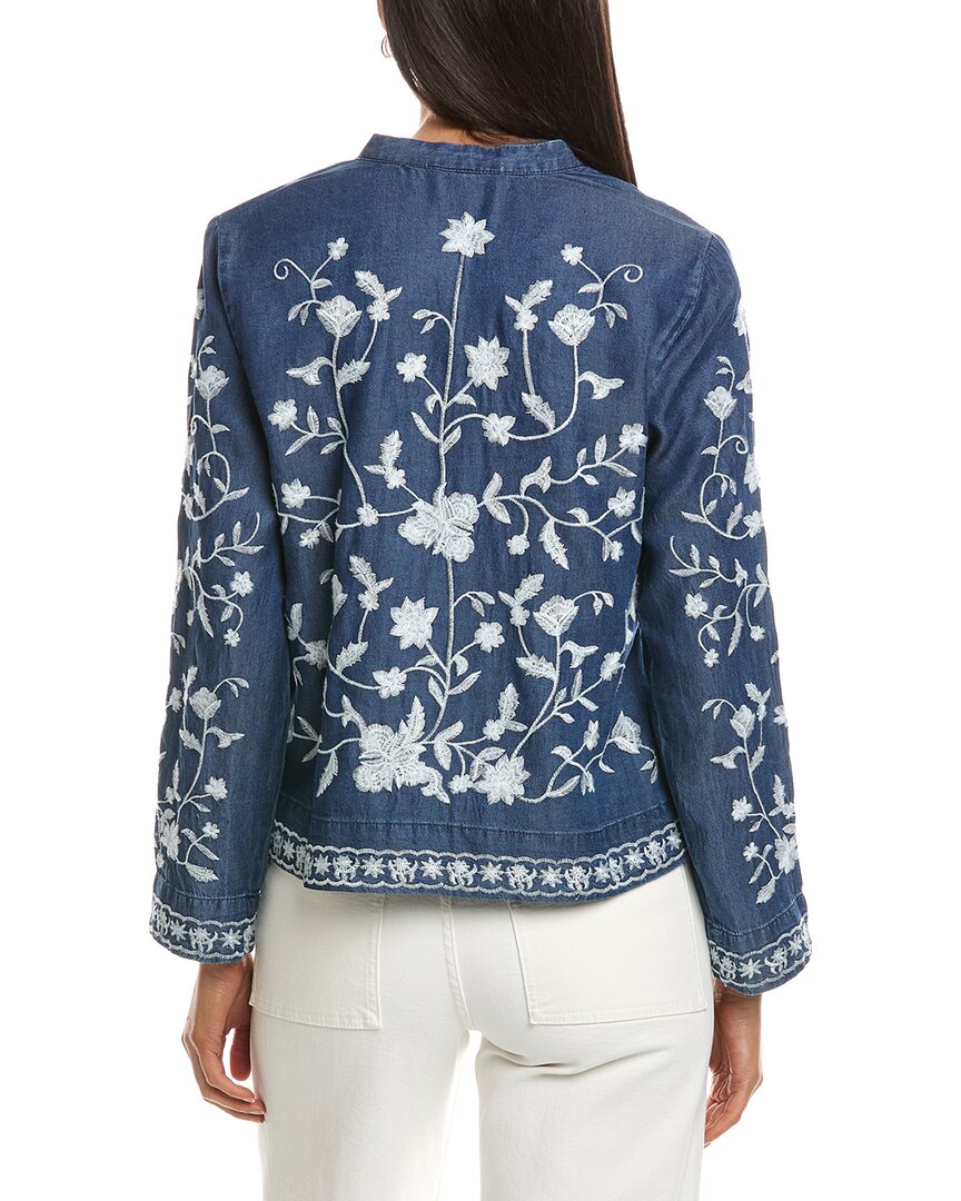 Nanette Nanette Lepore Long Sleeve Embroidered Blouse