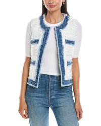 Nanette Nanette Lepore Tweed Vest