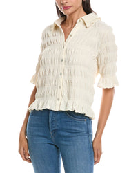 Nanette Nanette Lepore Ruffle Shirt