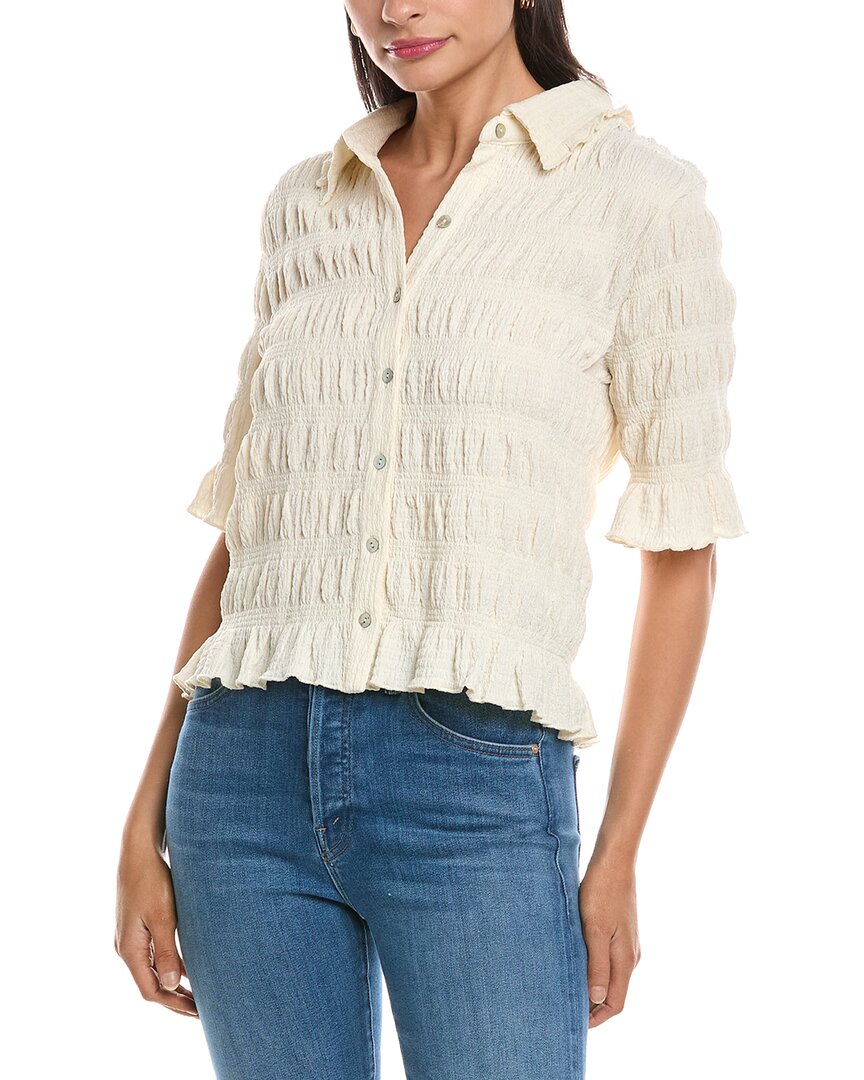 Nanette Nanette Lepore Ruffle Shirt
