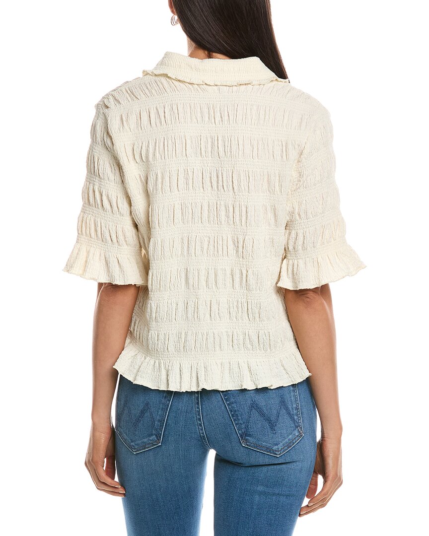 Nanette Nanette Lepore Ruffle Shirt