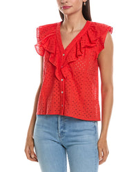 Nanette Nanette Lepore Eyelet Blouse