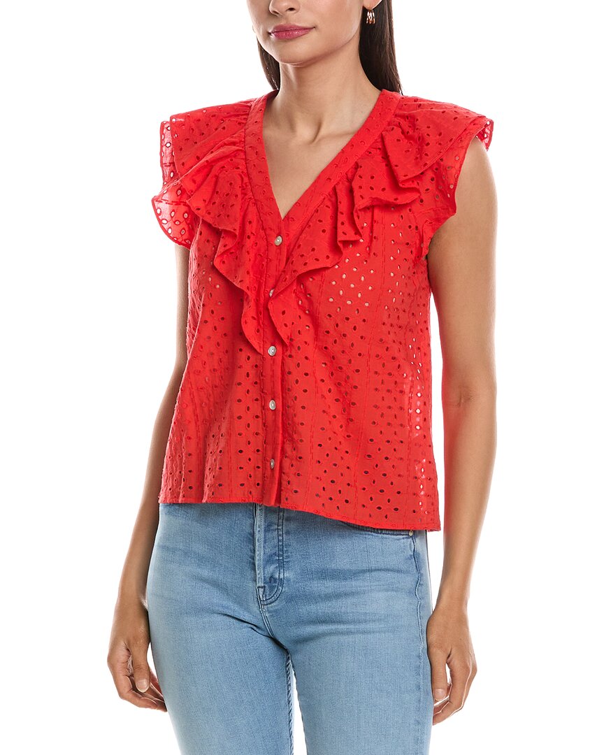 Nanette Nanette Lepore Eyelet Blouse