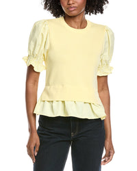 Nanette Nanette Lepore Twofer Knit Top
