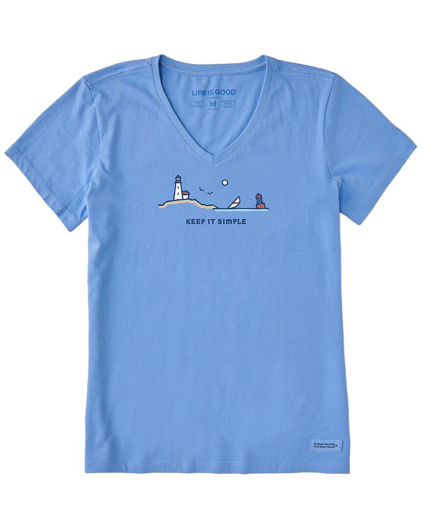 Life is Good® Life Is Good® Crusher V-Neck T-Shirt