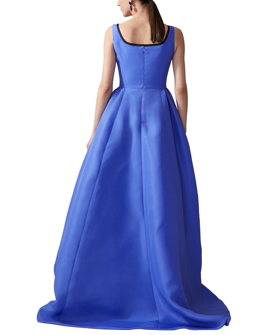 Carolina Herrera Sleeveless Silk Gown