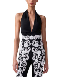 Carolina Herrera Halter Neck Gathered Top