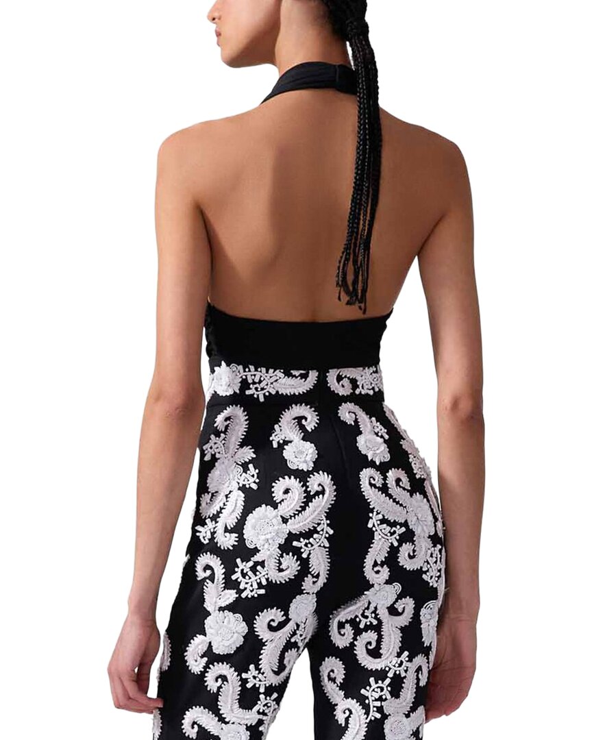 Carolina Herrera Halter Neck Gathered Top