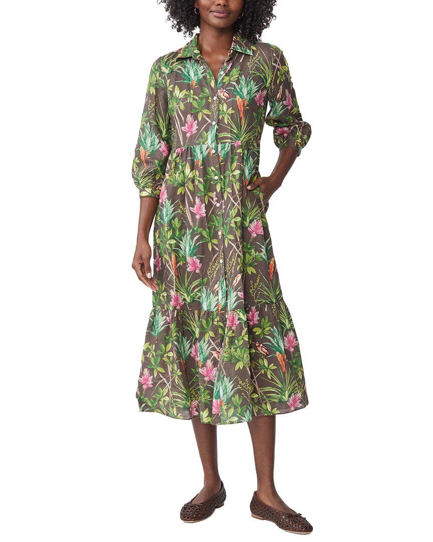 J.Mclaughlin Tybee Linen-Blend Dress