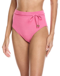 Change Of Scenery Belted High-Waist Bikini Bottom
