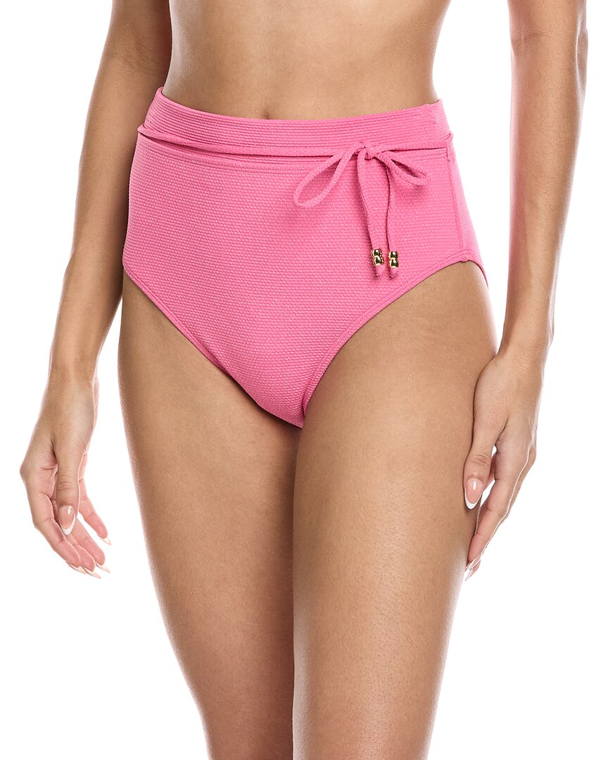 Change Of Scenery Belted High-Waist Bikini Bottom