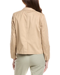 Lafayette 148 New York Cropped Boyfriend Blazer