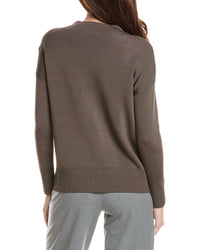 Lafayette 148 New York Relaxed Wide Stripe Sweater