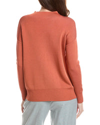 Lafayette 148 New York Relaxed Wide Stripe Sweater