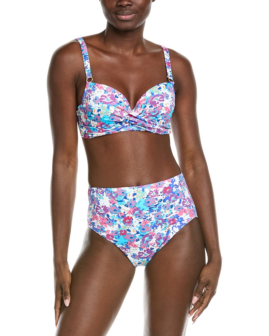 Catherine Malandrino 2Pc Twist Top Bikini Set