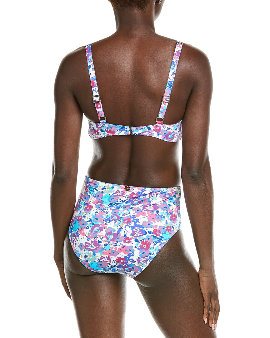 Catherine Malandrino 2Pc Twist Top Bikini Set