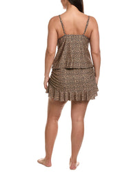 Nicole Miller Nicole Miller 2Pc Skirt & Tankini Set