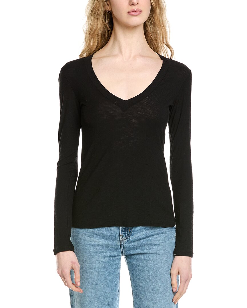 James Perse 3Pk Relaxed V-Neck T-Shirt