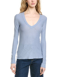 James Perse 3Pk Relaxed V-Neck T-Shirt