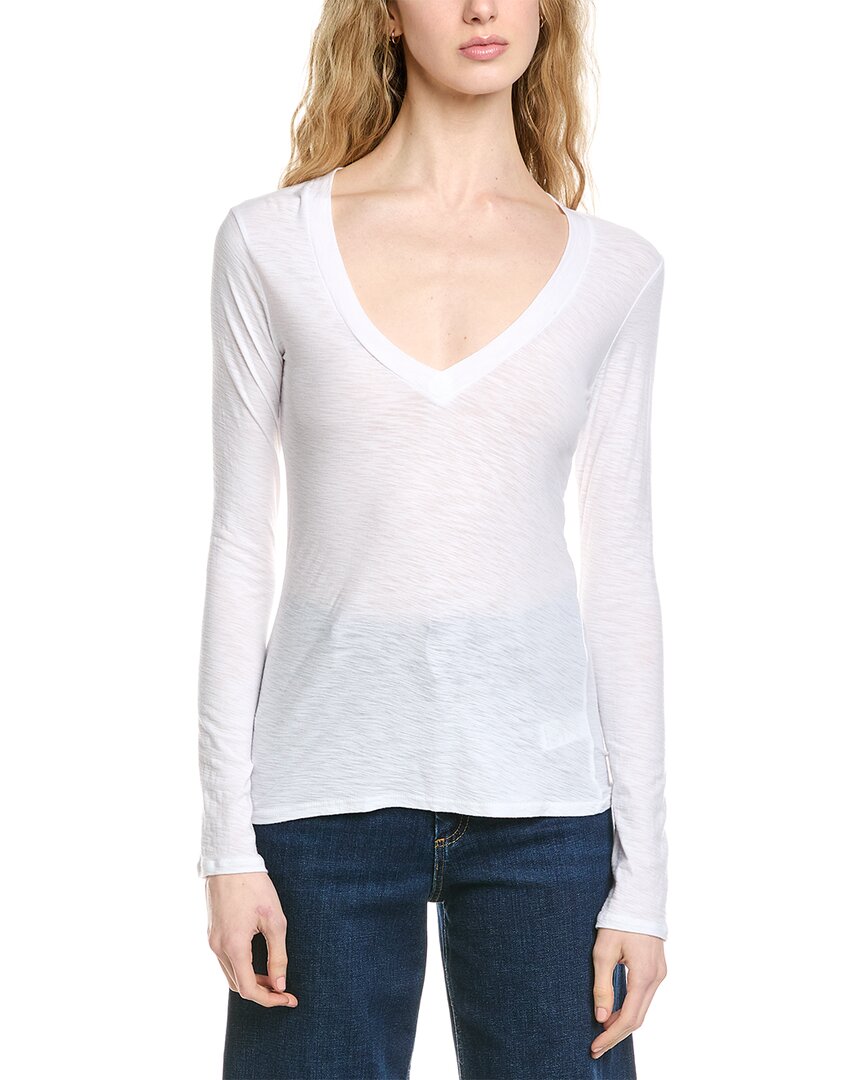 James Perse 3Pk Relaxed V-Neck T-Shirt