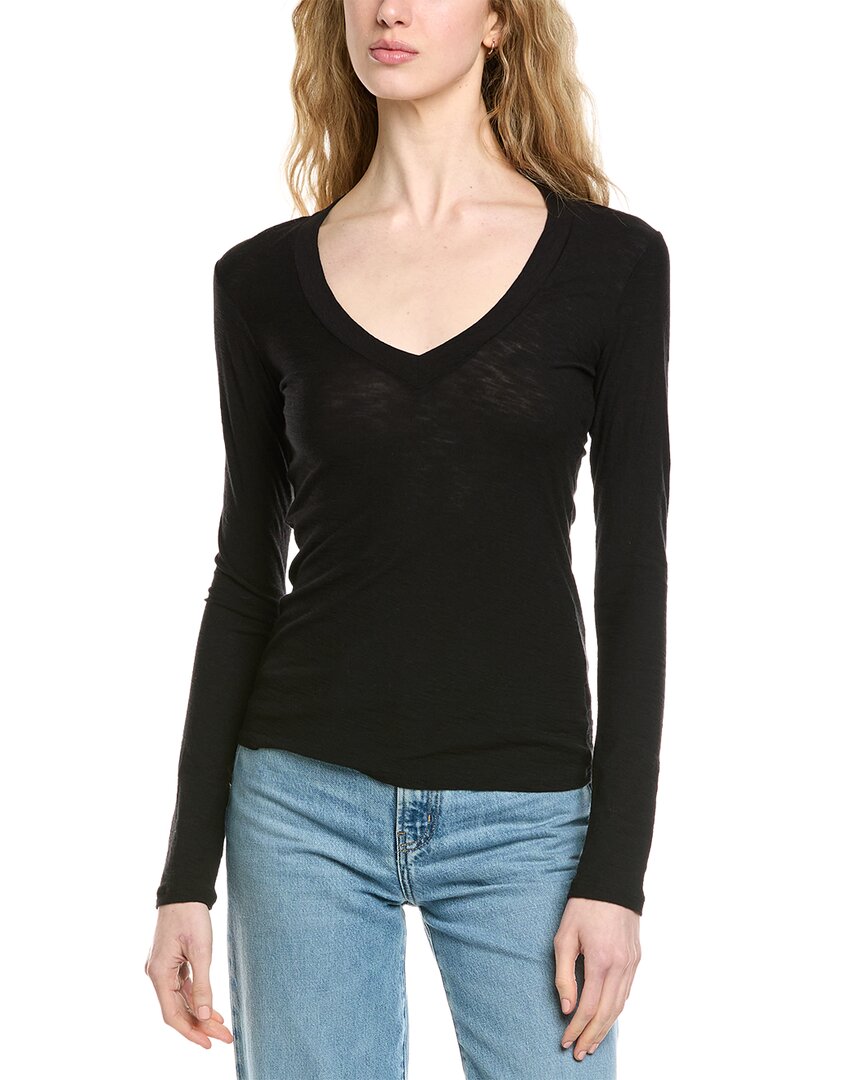 James Perse 2Pk Relaxed V-Neck T-Shirt